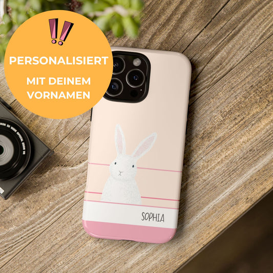 IPhone "Hase Vanilla" personalisierbar mit deinem Namen